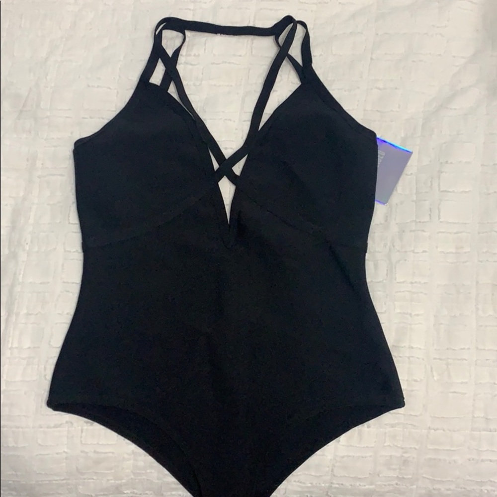 Missguided Bandage Knit One Piece